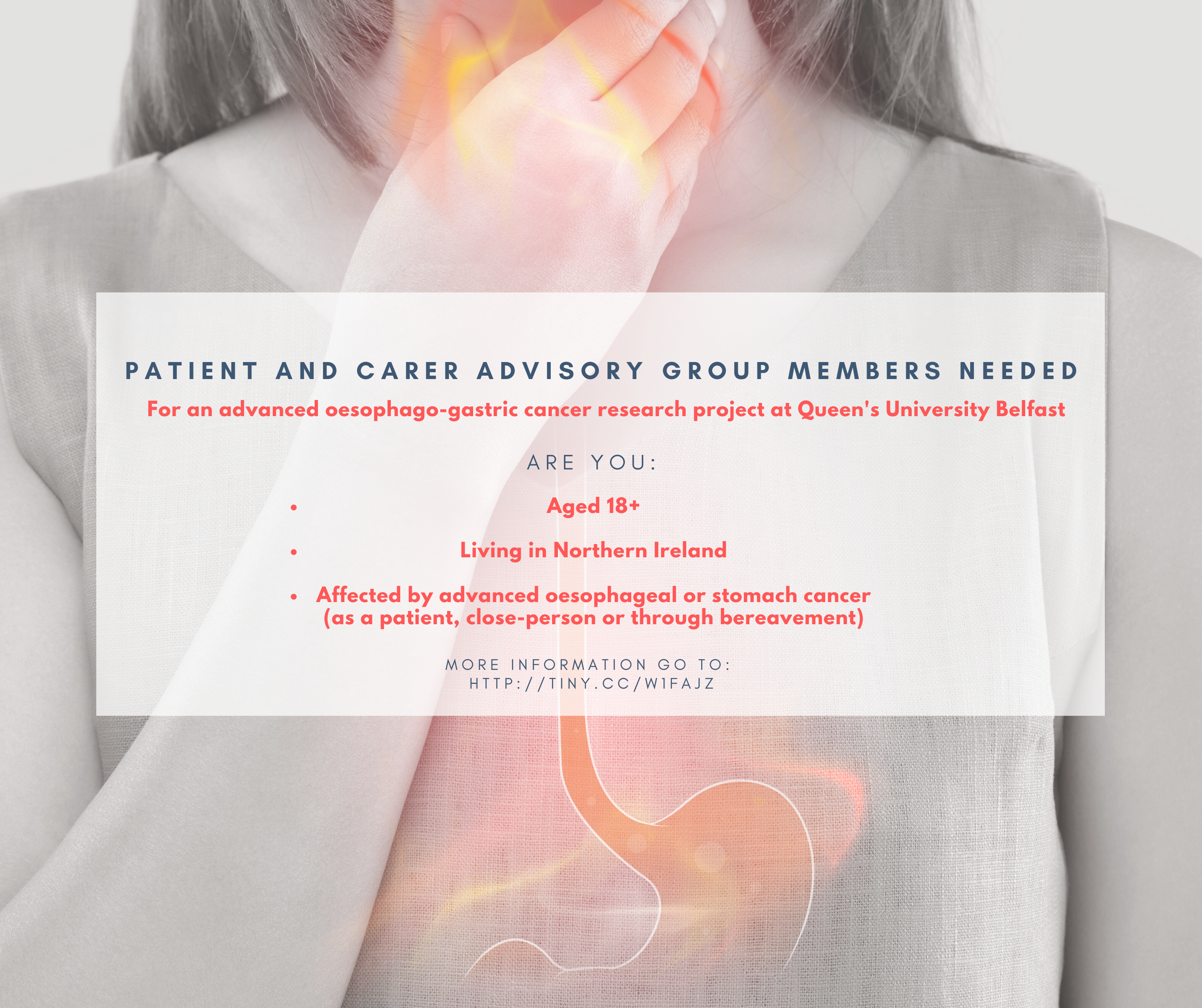 Help Support Oesophageal and Stomach Cancer Research