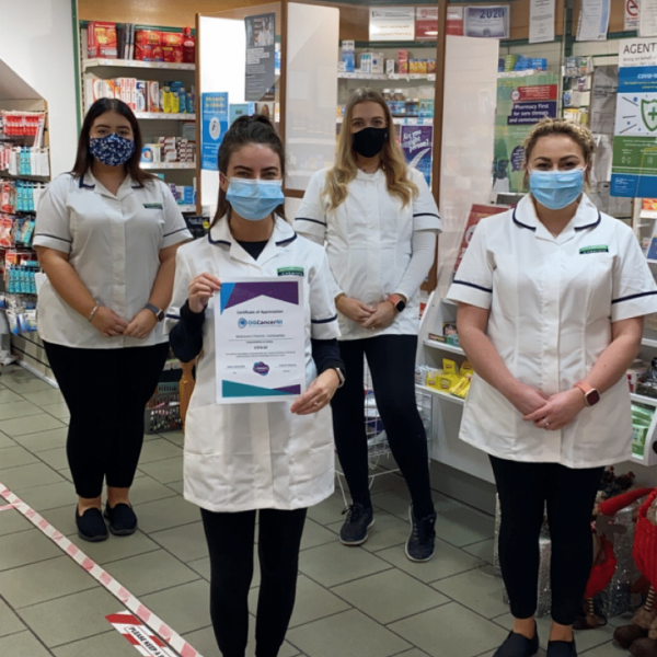 McKeevers Chemist Castlewellan Raise £374.50